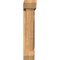 Ekena Millwork Traditional Slat Smooth Bracket w/ Offset Brace, Western Red Cedar, 5 1/2"W x 20"D x 28"H BKT0604X20X28TRA06SWR - alternate 3